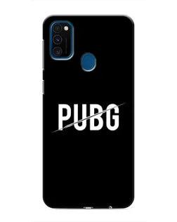 Чехол для Samsung Galaxy M30s (M307) с картинкой «PUBG — белый логотип» Чехол для Samsung Galaxy M30s (M307) с картинкой «PUBG — белый логотип»