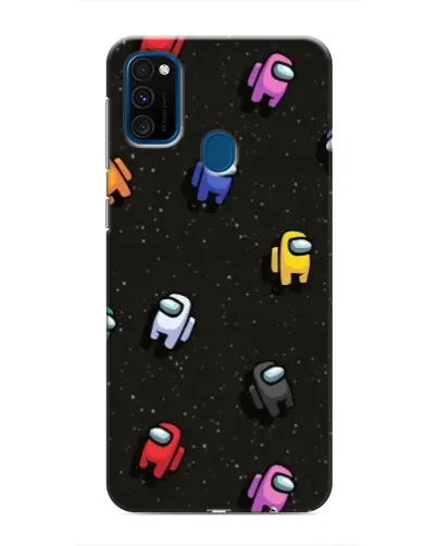 Чехол для Samsung Galaxy M30s (M307) с картинкой «Космический паттерн Among Us» Чехол для Samsung Galaxy M30s (M307) с картинкой «Космический паттерн Among Us»