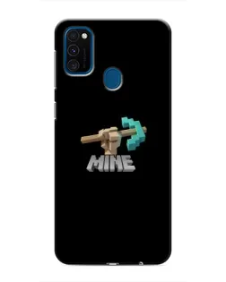 Чехол для Samsung Galaxy M30s (M307) с картинкой «Алмазная кирка»