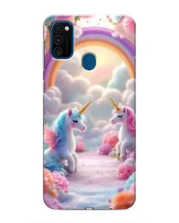 Чехол для Samsung Galaxy M30s (M307) с картинкой «Радуга и единороги» Чехол для Samsung Galaxy M30s (M307) с картинкой «Радуга и единороги»