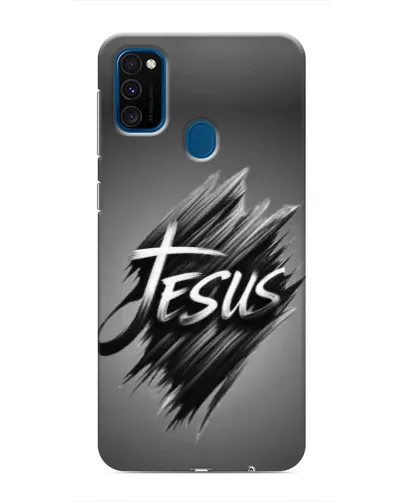 Чехол для Samsung Galaxy M30s (M307) с картинкой «Надпись Jesus Graffiti»