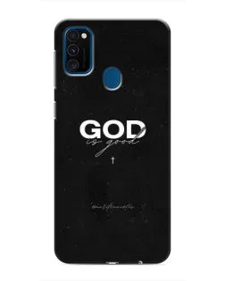 Чехол для Samsung Galaxy M30s (M307) с картинкой «GOD — Бог над всем»