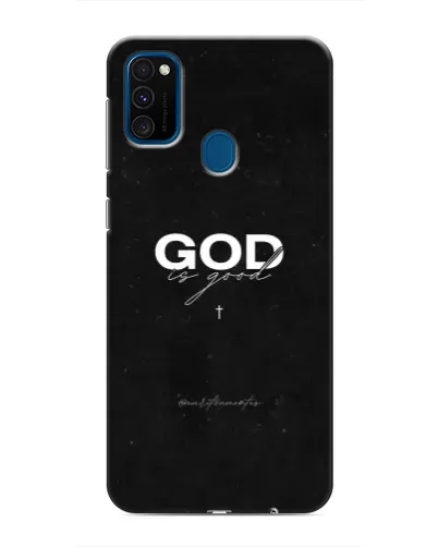 Чехол для Samsung Galaxy M30s (M307) с картинкой «GOD — Бог над всем»