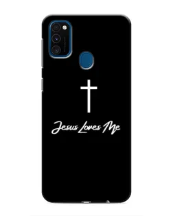 Чехол для Samsung Galaxy M30s (M307) с картинкой «Иисус любит тебя»