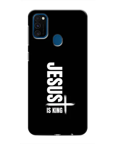 Чехол для Samsung Galaxy M30s (M307) с картинкой «Вертикаль веры Jesus»