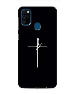 Чехол для Samsung Galaxy M30s (M307) с картинкой «Тонкий крест»