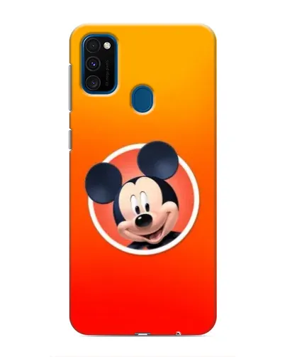Чехол для Samsung Galaxy M30s (M307) с картинкой «Mickey в круге»