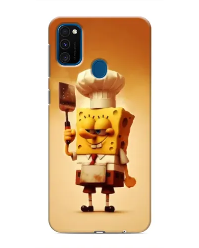 Чехол для Samsung Galaxy M30s (M307) с картинкой «Губка Боб повар» Чехол для Samsung Galaxy M30s (M307) с картинкой «Губка Боб повар»
