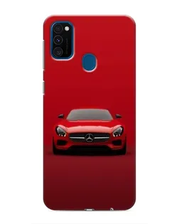 Чехол для Samsung Galaxy M30s (M307) с картинкой «Красный Mercedes AMG»