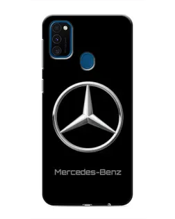 Чехол для Samsung Galaxy M30s (M307) с картинкой «Mercedes Silver Logo»