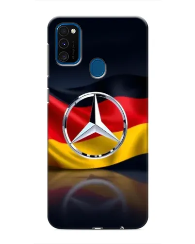 Чехол для Samsung Galaxy M30s (M307) с картинкой «Mercedes — флаг Германии»