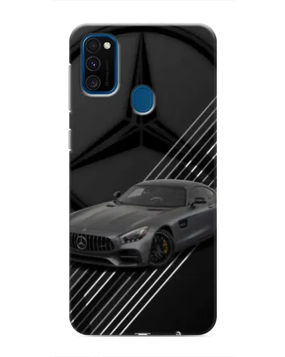 Чехол для Samsung Galaxy M30s (M307) с картинкой «Mercedes AMG — графика»