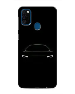 Чехол для Samsung Galaxy M30s (M307) с картинкой «Взгляд Audi в темноте»