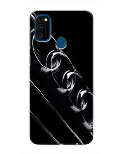 Чехол для Samsung Galaxy M30s (M307) с картинкой «Audi — абстрактные кольца»
