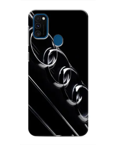 Чехол для Samsung Galaxy M30s (M307) с картинкой «Audi — абстрактные кольца»