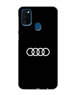 Чехол для Samsung Galaxy M30s (M307) с картинкой «Audi White Logo»