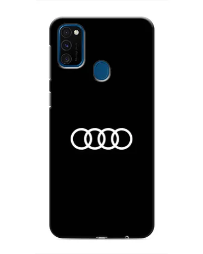 Чехол для Samsung Galaxy M30s (M307) с картинкой «Audi White Logo»