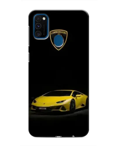 Чехол для Samsung Galaxy M30s (M307) с картинкой «Lamborghini желтый акцент» Чехол для Samsung Galaxy M30s (M307) с картинкой «Lamborghini желтый акцент»