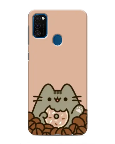 Чехол для Samsung Galaxy M30s (M307) с картинкой «Кофейный Пушин»