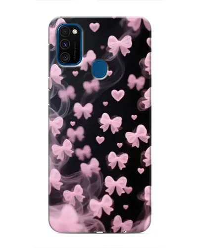 Чехол для Samsung Galaxy M30s (M307) с картинкой «Неоновое кружево»