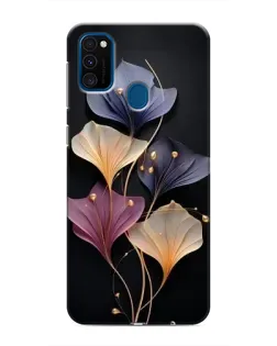 Чехол для Samsung Galaxy M30s (M307) с картинкой «Лиловые цветы грации»