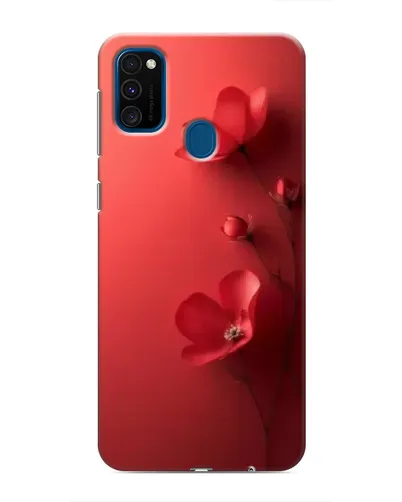 Чехол для Samsung Galaxy M30s (M307) с картинкой «Маковые соцветия»