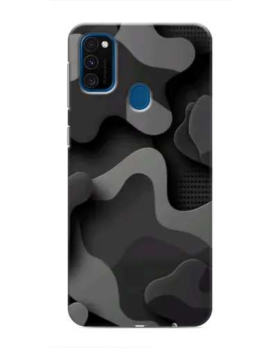 Чехол для Samsung Galaxy M30s (M307) с картинкой «Темный абстрактный камуфляж» Чехол для Samsung Galaxy M30s (M307) с картинкой «Темный абстрактный камуфляж»