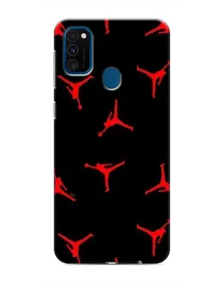 Чохол для Samsung Galaxy M31 з картинкою «Jordan Red Pattern» Чохол для Samsung Galaxy M31 з картинкою «Jordan Red Pattern»