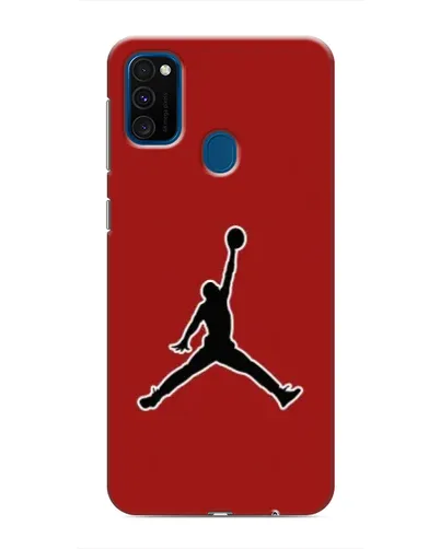 Чохол для Samsung Galaxy M31 з картинкою «Jordan Red Back»