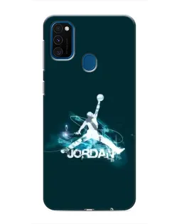 Чохол для Samsung Galaxy M31 з картинкою «Jordan Blue Fire» Чохол для Samsung Galaxy M31 з картинкою «Jordan Blue Fire»