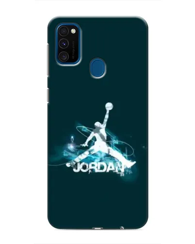 Чохол для Samsung Galaxy M31 з картинкою «Jordan Blue Fire»