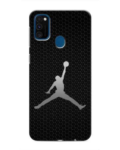 Чохол для Samsung Galaxy M31 з картинкою «Jordan Dark Carbon»