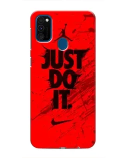 Чохол для Samsung Galaxy M31 з картинкою «Nike Just Do It» Чохол для Samsung Galaxy M31 з картинкою «Nike Just Do It»