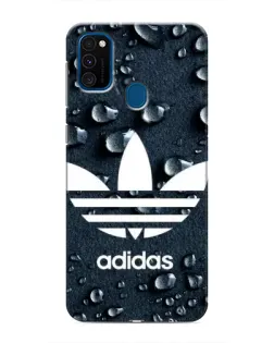 Чехол для Samsung Galaxy M31 с картинкой «Adidas Trefoil Blue» Чехол для Samsung Galaxy M31 с картинкой «Adidas Trefoil Blue»