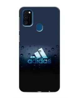 Чехол для Samsung Galaxy M31 с картинкой «Adidas Water Drops» Чехол для Samsung Galaxy M31 с картинкой «Adidas Water Drops»