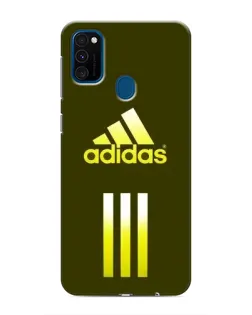 Чехол для Samsung Galaxy M31 с картинкой «Оливковый градиент Adidas»
