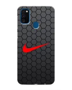 Чохол для Samsung Galaxy M31 з картинкою «Nike — карбонова сітка» Чохол для Samsung Galaxy M31 з картинкою «Nike — карбонова сітка»
