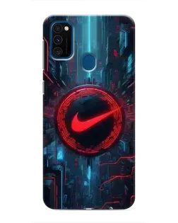Чохол для Samsung Galaxy M31 з картинкою «Техногенний стиль Nike» Чохол для Samsung Galaxy M31 з картинкою «Техногенний стиль Nike»