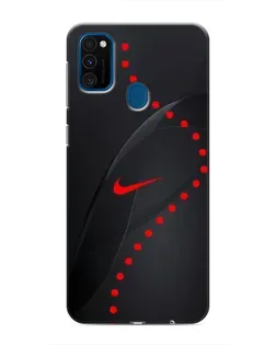 Чохол для Samsung Galaxy M31 з картинкою «Абстрактний дизайн Nike» Чохол для Samsung Galaxy M31 з картинкою «Абстрактний дизайн Nike»