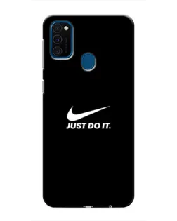 Чохол для Samsung Galaxy M31 з картинкою «Мінімалізм від Nike» Чохол для Samsung Galaxy M31 з картинкою «Мінімалізм від Nike»