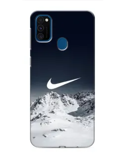 Чохол для Samsung Galaxy M31 з картинкою «Nike — зимові гори» Чохол для Samsung Galaxy M31 з картинкою «Nike — зимові гори»