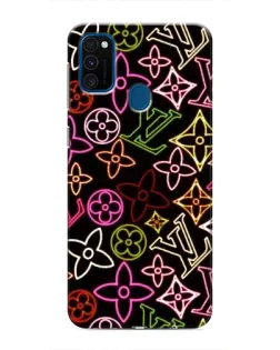 Чохол для Samsung Galaxy M31 з картинкою «Неоновий мікс Nike» Чохол для Samsung Galaxy M31 з картинкою «Неоновий мікс Nike»