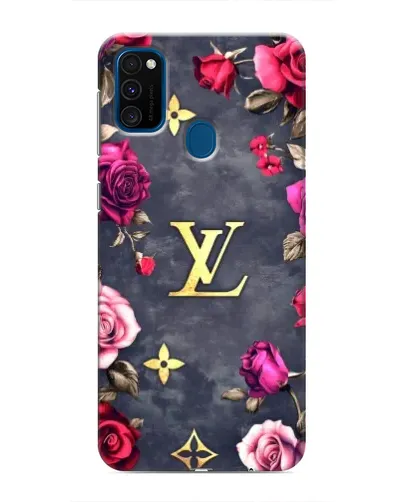 Чохол для Samsung Galaxy M31 з картинкою «Квітковий Louis Vuitton»