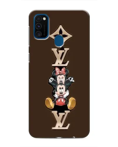 Чохол для Samsung Galaxy M31 з картинкою «LV та Міккі Маус»