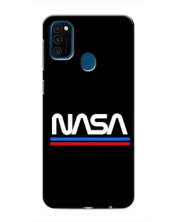 Чохол для Samsung Galaxy M31 з картинкою «NASA — класика Red Blue» Чохол для Samsung Galaxy M31 з картинкою «NASA — класика Red Blue»