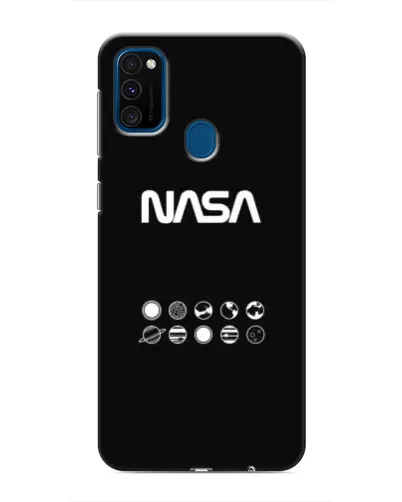 Чохол для Samsung Galaxy M31 з картинкою «NASA — технічний принт»