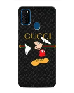 Чехол для Samsung Galaxy M31 с картинкой «Микки Маус Gucci»