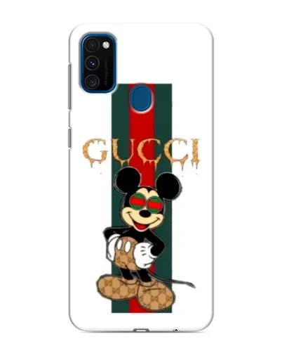 Чехол для Samsung Galaxy M31 с картинкой «Микки Маус Gucci — полосы» Чехол для Samsung Galaxy M31 с картинкой «Микки Маус Gucci — полосы»