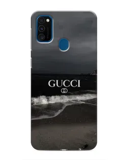 Чехол для Samsung Galaxy M31 с картинкой «Gucci — морской прибой»