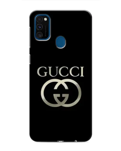 Чехол для Samsung Galaxy M31 с картинкой «Gucci — золото на черном» Чехол для Samsung Galaxy M31 с картинкой «Gucci — золото на черном»